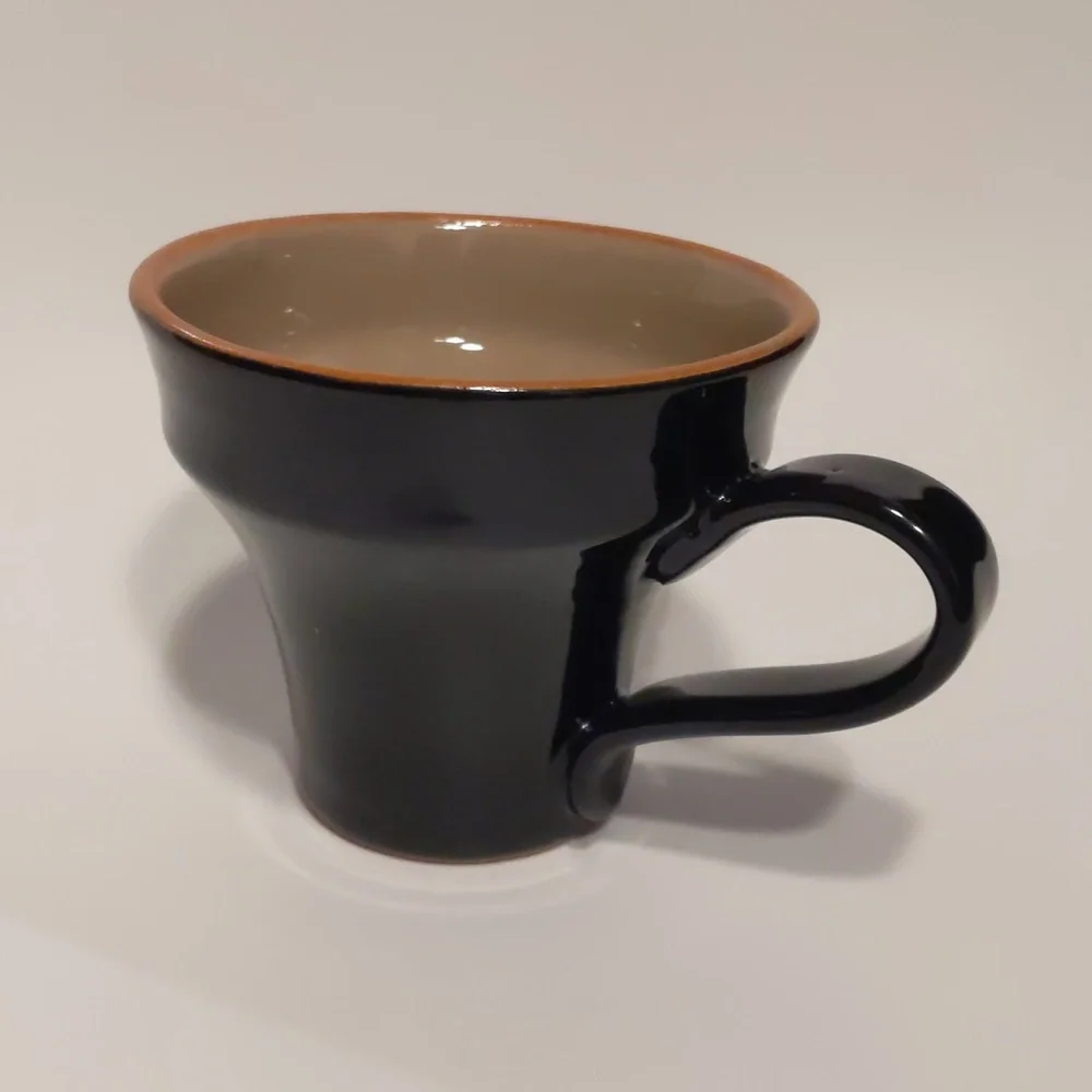Vietri Chiaroscuro 4" Coffee Tea Latte Mug Made in Italy - Picture 3 of 6